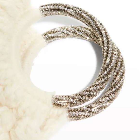 Gedebe Ivory Sachet Crochet Handbag - Picture 3 of 8